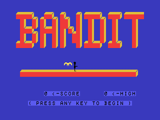 Bandit opening screen