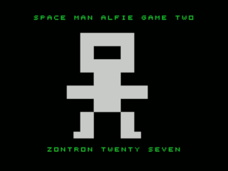 Alfie 2 opening screen