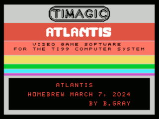 Atlantis opening screen