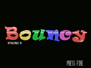 Bouncy opening screen