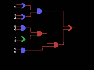 Boolean Brain running shot