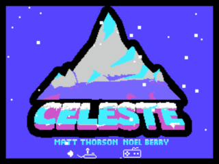 Celeste opening screen