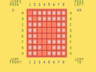 Checkers in-game shot