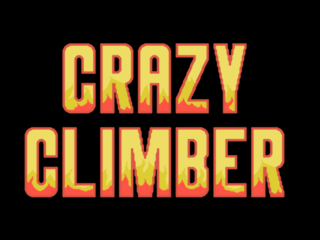 Crazy Climber opening screen