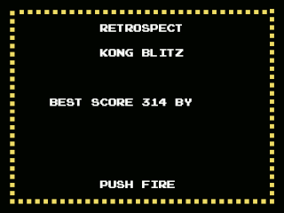 Kblitz opening screen