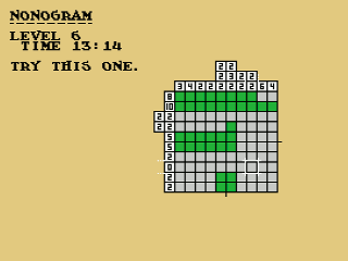 Nonogram in-game shot