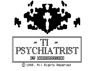 TI Psychiatrist opening screen