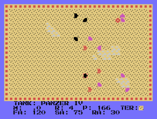 Panzer Strike in-game shot