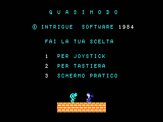 Quasimodo opening screen