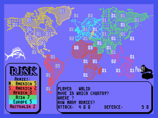 Risk in-game shot