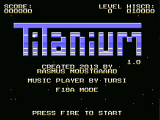 Titanium opening screen