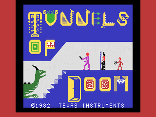 Tunnels Of Doom opening screen