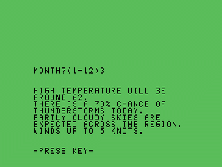 Winging it opening screen